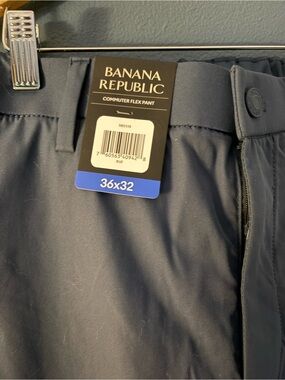 Banana Republic Men's Navy Dress Pants 36/32 BRAND NEW